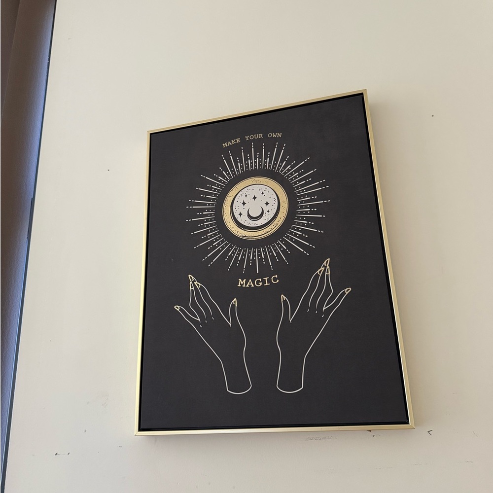 Black and Gold Wall Art